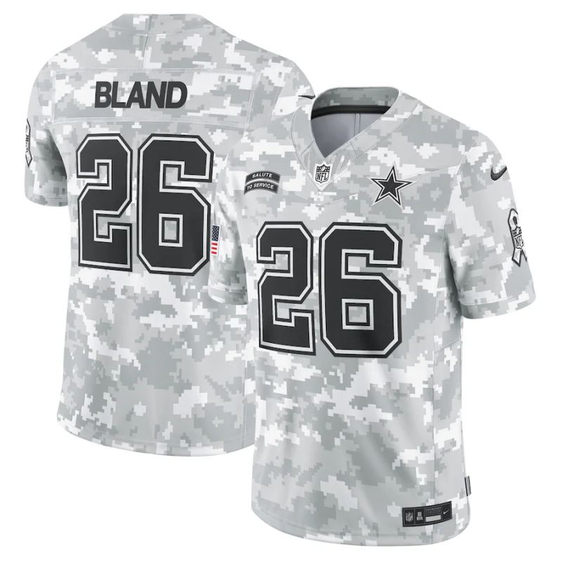 Men Dallas Cowboys #26 Bland Nike Arctic Camo 2024 Salute to Service Limited NFL Jersey->women nfl jersey->Women Jersey